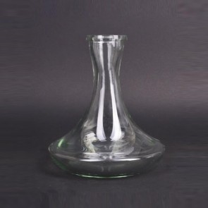 Lava Glass Base - White