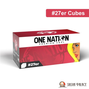 One Nation Shisha Cubes #27er 27mm
